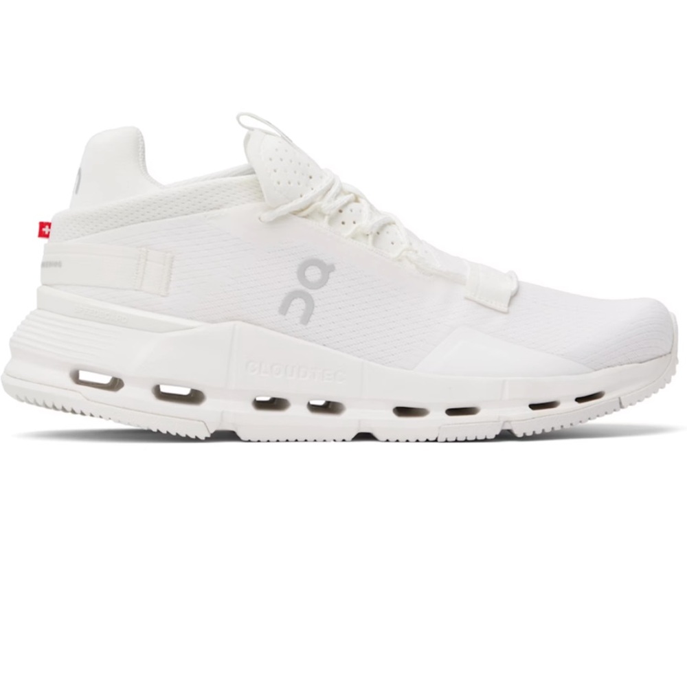 ON White Cloudnova 2 Sneakers Size 8 - Picture 1 of 9